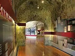 Saal 7 Nekropole von Albintimilium
