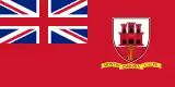 Handelsflagge von Gibraltar