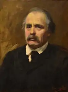 Porträt des Vaters Johann Rudolf Müller
