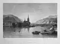 Bingen, Stich von Abresch nach Clarkson Stanfield
