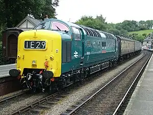 55 022 „Royal Scots Grey“ mit Sonderzug (September 2009)