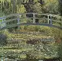 Monet: Le Bassin aux nymphéas, harmonie verte, 1899, National Gallery (London)