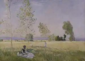 Wiese in Bezons (Sommer) (Claude Monet)