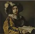 Der junge Sänger, 1622–23, Öl auf Leinwand, 95 × 90 cm, Louvre, Paris
