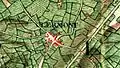 Alte österreichische Karte von Clermont (ca.&nbsp;1777)