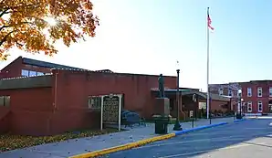 Das Clinton County Courthouse in Plattsburg