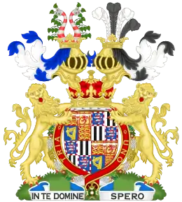 Wappen des 1. Marquess of Carisbrooke seit 1917