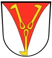 Ehemaliges Gemeindewappen von Langenau