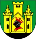 Wappen von Škofja Loka (Bischoflack) in Slowenien