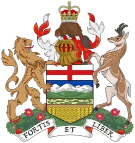Wappen von Alberta