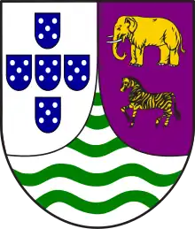 Koloniales Wappen Angolas ab 1935