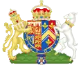 Wappen von Catherine, Duchess of Cornwall (nur am 8. September 2022 in Gebrauch)