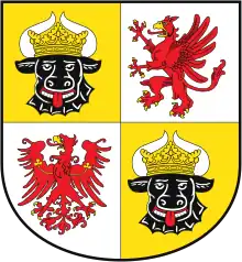 Wappen des Landes Meckenburg-Vorpommern