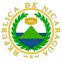 Wappen Nicaraguas 1854–1908