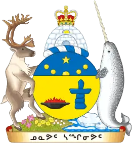 Wappen des Territoriums Nunavut