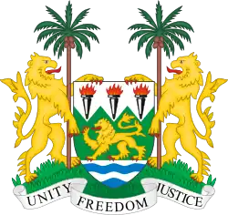 Wappen Sierra Leones