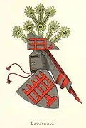 Wappen in Danmarks Adels Aarbog 1890