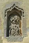 Relief an der Steinernen Kemenate