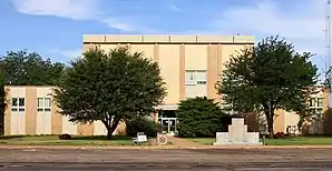 Das Cochran County Courthouse in Morton
