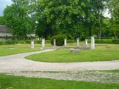 Ruinen des 1792 zerstörten Chores