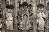Madonna und musizierende Engel am Grabmal von Alfons&nbsp;I.