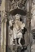 Evangelist Lukas am Grabmal von Alfons&nbsp;I.