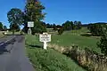 Der 1031 m hohe Passübergang Col de Perjuret