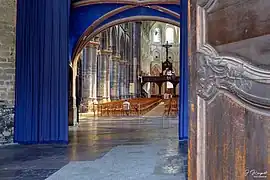 Eingang der Stiftskirche