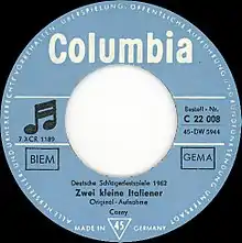 Conny – Zwei kleine Italiener