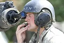 Boresighter für Hauptwaffe des M1-Panzers
