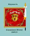 Standarte des Régiment Commissaire Général, Rückseite