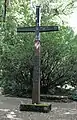 Vier bis fünf Meter hohes Holzkreuz48.2774211.44582 (Klaus Backmund), spätestens 1949.