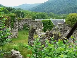 Ruinen des Klosters Féniers