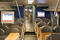 Fahrgastinformationssystem mit LCD-Bildschirmen, Connexxion