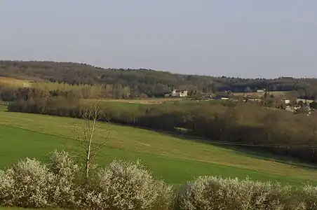 Connezac von Westen