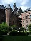 Begrünter Innenhof