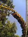 Im Korkenzieher mit Vekoma-Zug
