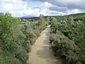 Der Cornia im Val di Cornia zwischen Monteverdi Marittimo und Suverto