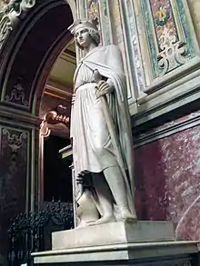 Konradin-Statue in der Kirche Santa Maria del Carmine Maggiore in Neapel (1847)