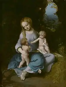Madonna mit Jesus und Johannes dem Täufer, ca.&nbsp;1516