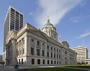 Allen County Courthouse in Fort Wayne, gelistet im NRHP Nr. 76000031