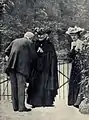 Cosima Wagner mit Tochter Eva, 1906