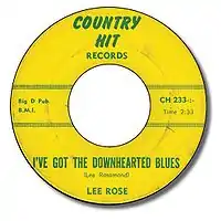 I’ve Got the Downhearted Blues, 1964