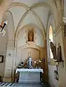 Westliches Seitenschiff mit Nebenaltar