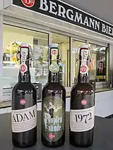Flaschenbiere der Bergmann Brauerei