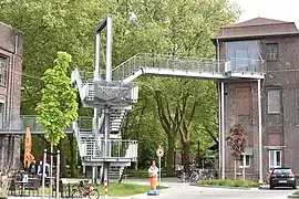 Aufgang zu den Ateliers