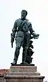 Statue des „tapferen Crillon“ auf dem Rathausplatz