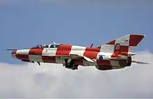 Kroatische MiG-21UMD „Mongol“, genannt kockica (Würfel)