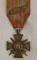 Croix de guerre (1939–1945) mit einem Palmenzweig