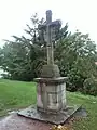 Kreuz des ehemaligen Friedhofs